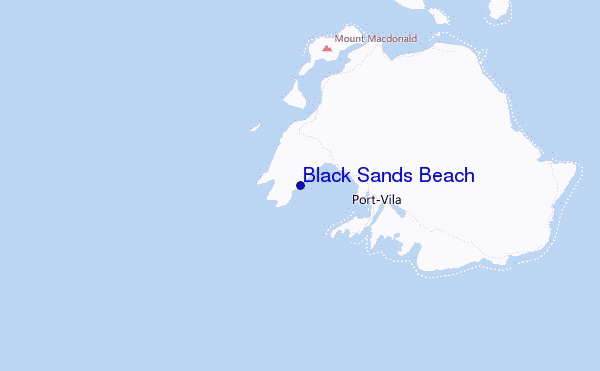 Black Sands Beach Location Map