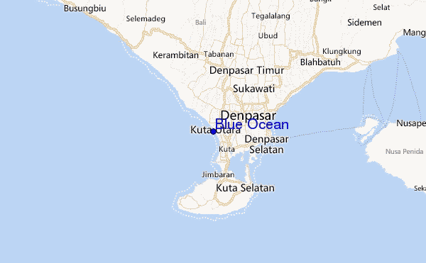 Blue Ocean Location Map