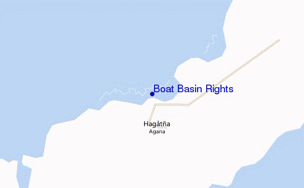 locatiekaart van Boat Basin Rights