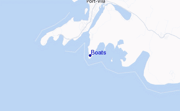 locatiekaart van Boats