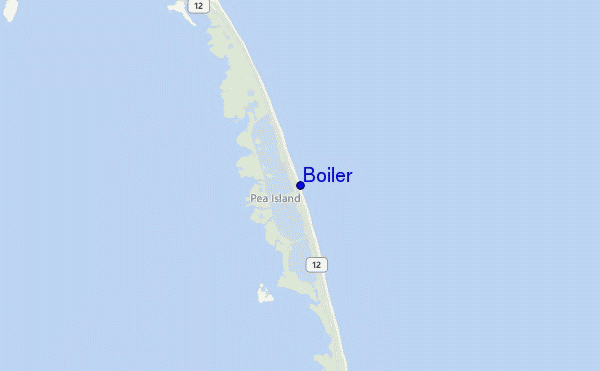 locatiekaart van Boiler