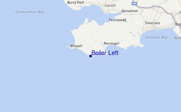 Boiler Left Location Map