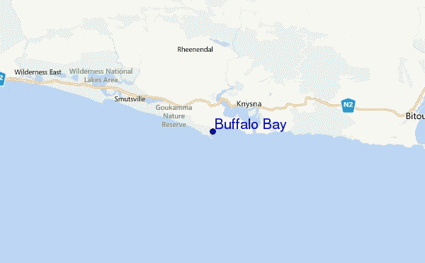 Buffalo Bay Location Map