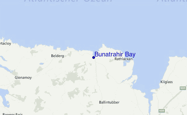Bunatrahir Bay Location Map