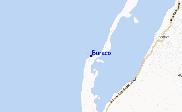 locatiekaart van Buraco