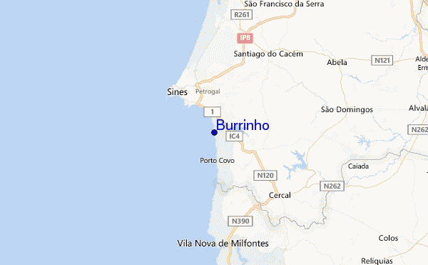 Burrinho Location Map
