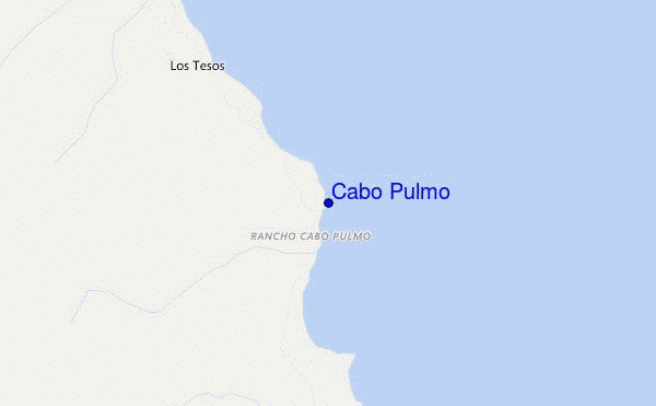 locatiekaart van Cabo Pulmo