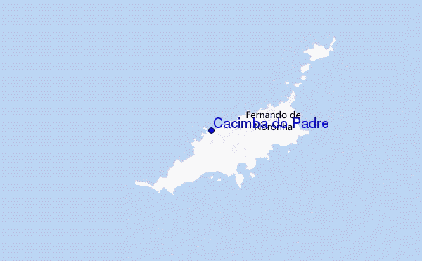 locatiekaart van Cacimba do Padre