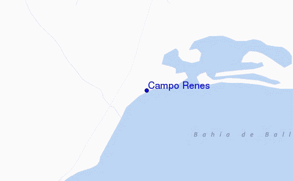 locatiekaart van Campo Renes