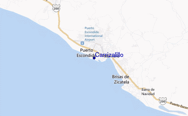 locatiekaart van Carrizalillo