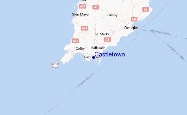 Castletown Location Map