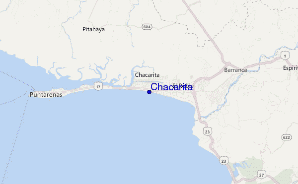locatiekaart van Chacarita