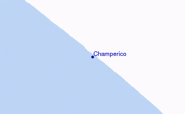 locatiekaart van Champerico