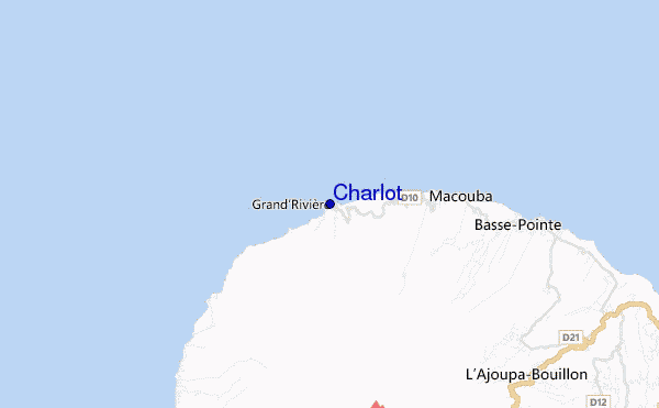 locatiekaart van Charlot