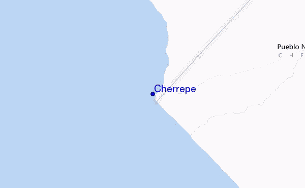 locatiekaart van Cherrepe
