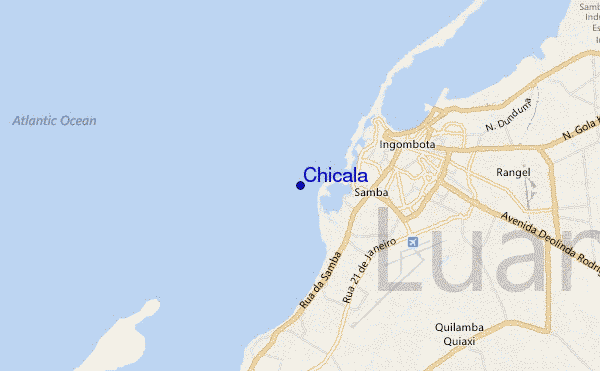 locatiekaart van Chicala