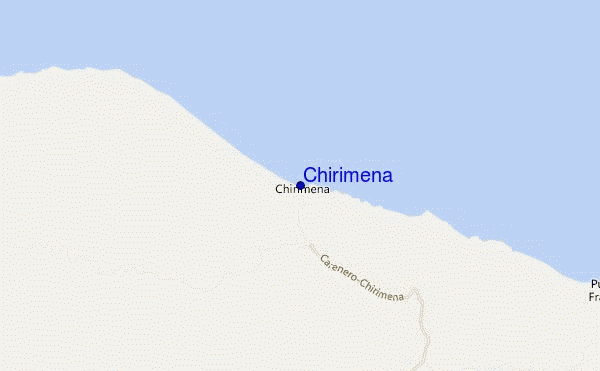 locatiekaart van Chirimena