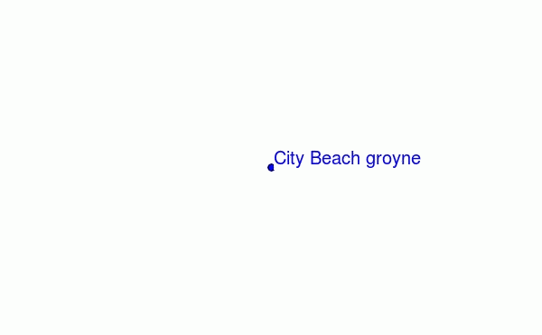 locatiekaart van City Beach groyne