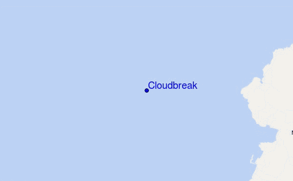 locatiekaart van Cloudbreak