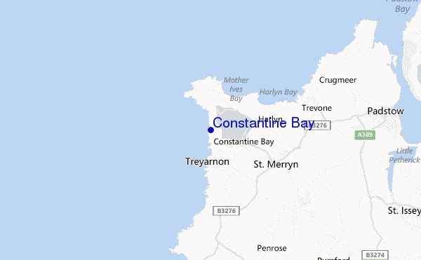 locatiekaart van Constantine Bay