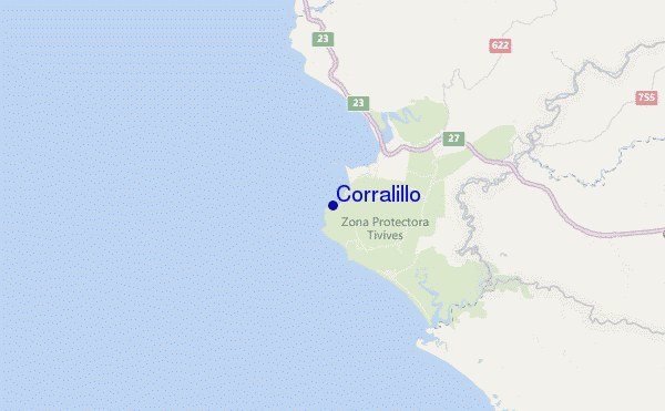 locatiekaart van Corralillo