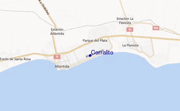 locatiekaart van Corralito