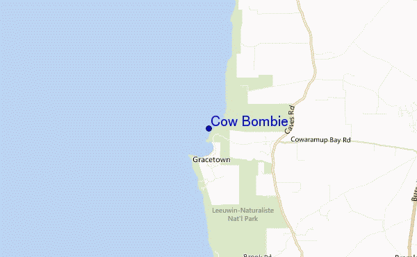 locatiekaart van Cow Bombie