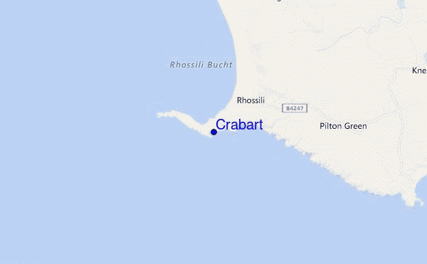 locatiekaart van Crabart