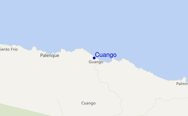 locatiekaart van Cuango