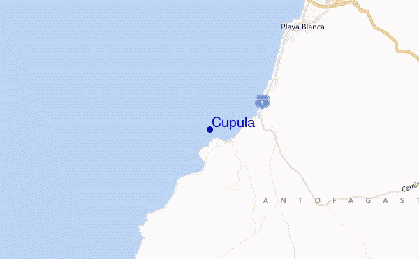 locatiekaart van Cupula
