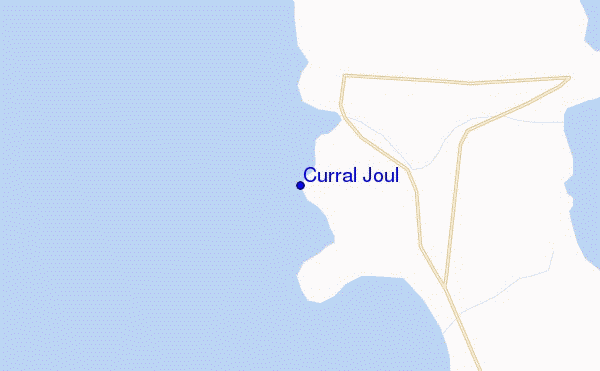 locatiekaart van Curral Joul