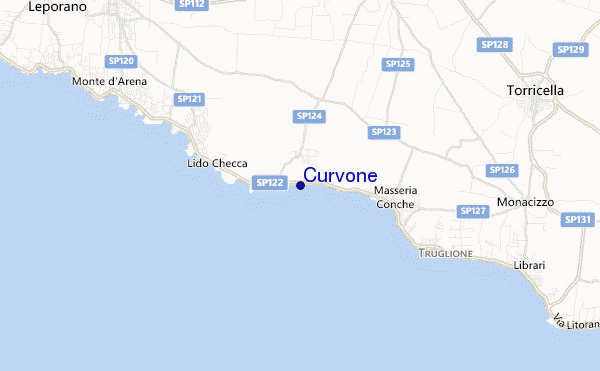 locatiekaart van Curvone