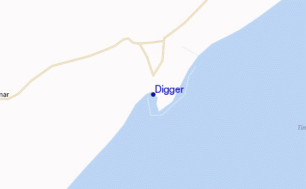 locatiekaart van Digger