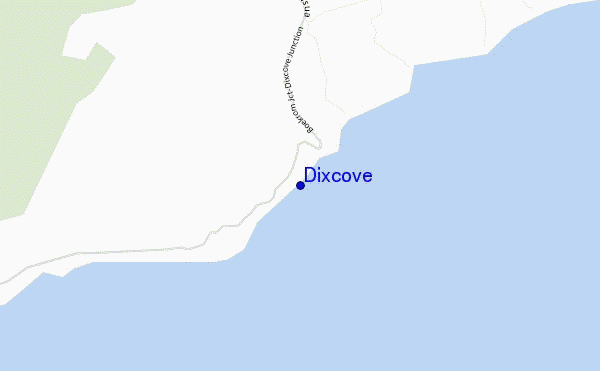 locatiekaart van Dixcove