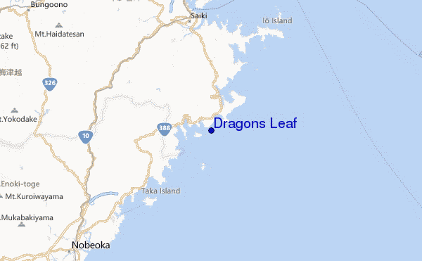 Dragons Leaf Location Map