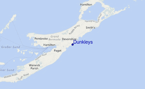 locatiekaart van Dunkleys