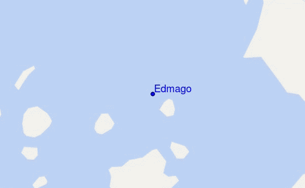 locatiekaart van Edmago