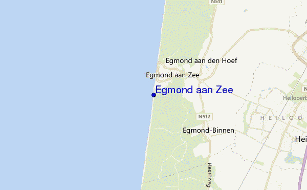 Egmond aan Zee Golfvoorspellingen en Surfberichten (Netherlands