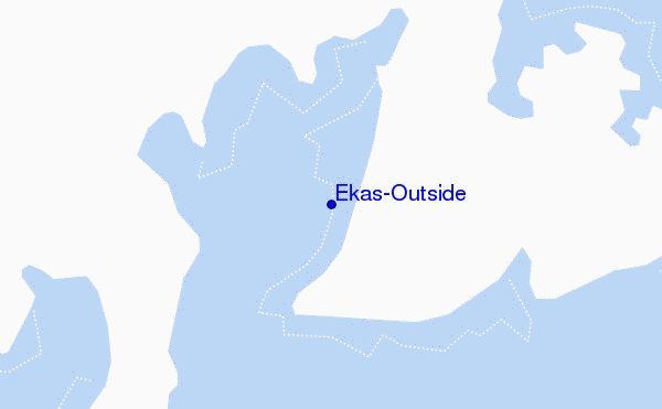 locatiekaart van Ekas-Outside