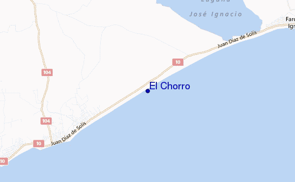 locatiekaart van El Chorro