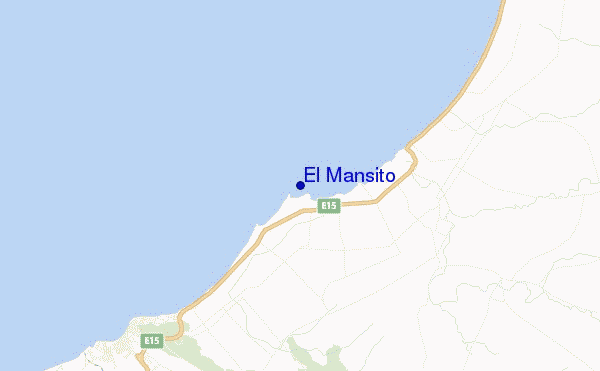 locatiekaart van El Mansito