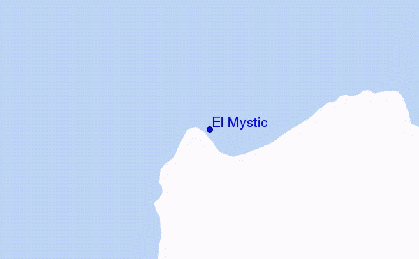 locatiekaart van El Mystic