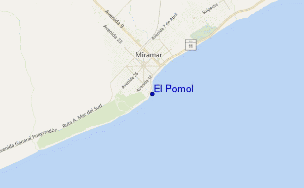 locatiekaart van El Pomol