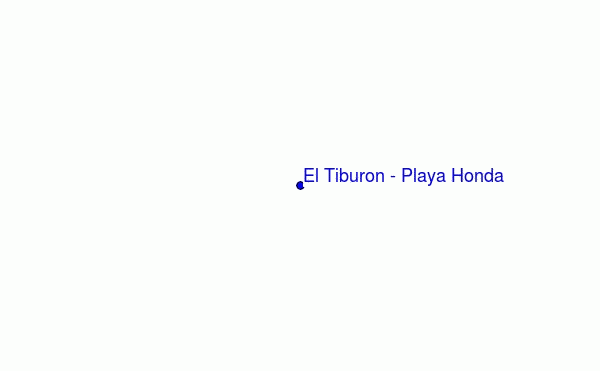 locatiekaart van El Tiburon - Playa Honda