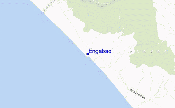 locatiekaart van Engabao