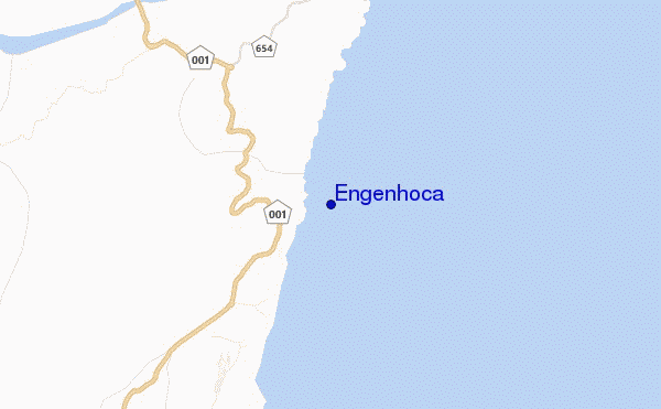 locatiekaart van Engenhoca