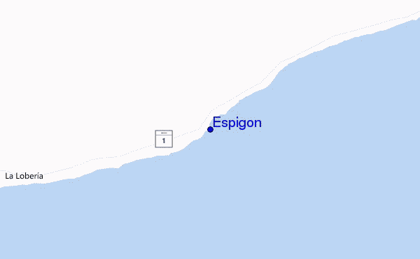 locatiekaart van Espigon
