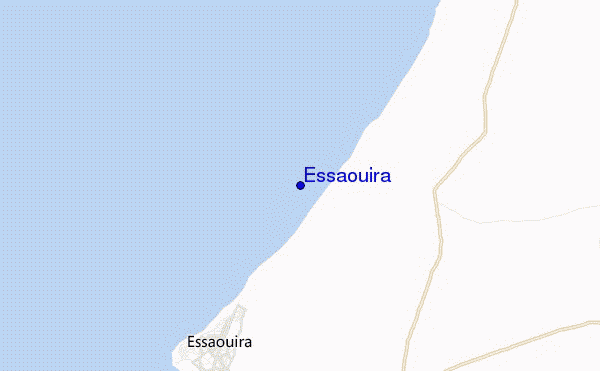locatiekaart van Essaouira