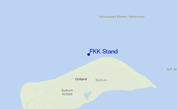 locatiekaart van FKK Stand