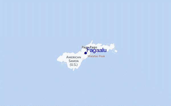 Fagaalu Location Map